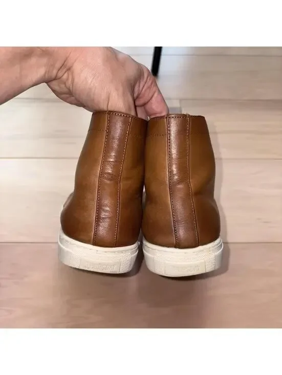 Thursday Boot Co Premier High Top Sneaker Brown Leather Men’s Size 9 - Picture 7 of 8